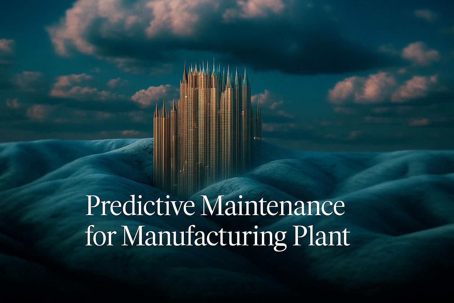 Predictive Maintenance for Manufacturing Plant